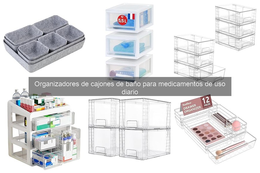 Precios de organizadores de cajones para medicamentos