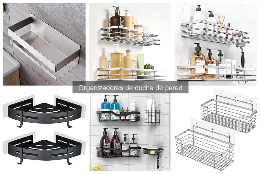 Precios de organizadores de ducha de pared: guía de compra