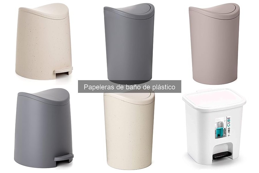 Precios de Papeleras de Baño de Plástico y Dónde Comprarlas