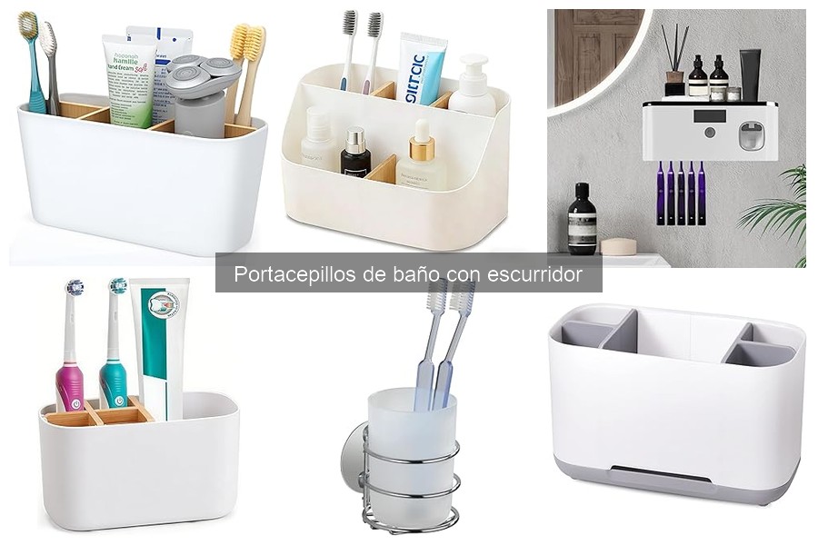 Precios de Portacepillos de Baño con Escurridor: Comparativa 2023