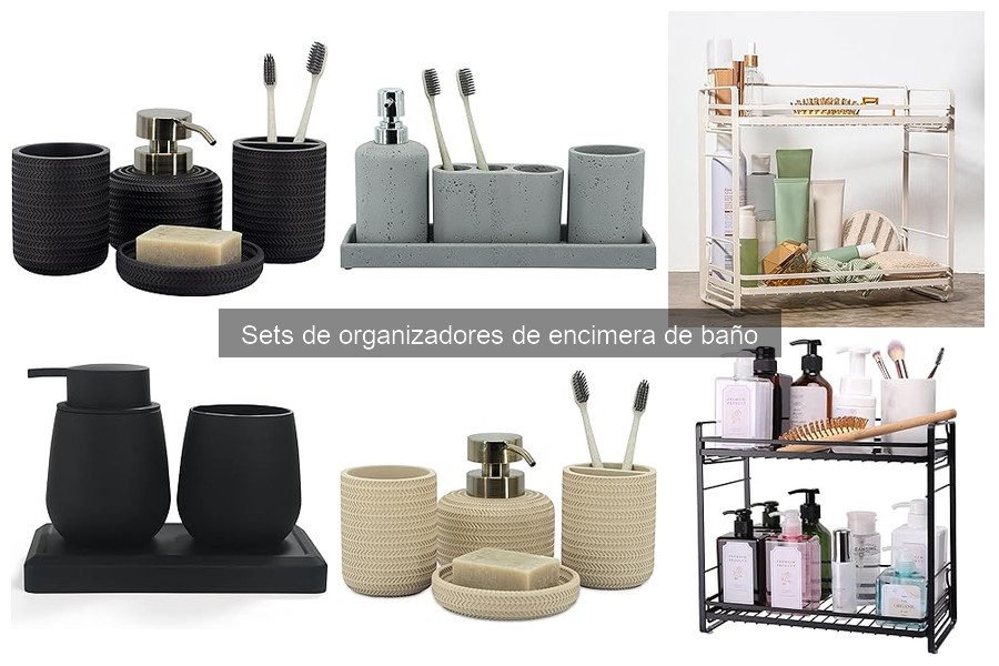 Precios de Sets de Organizadores de Encimera de Baño