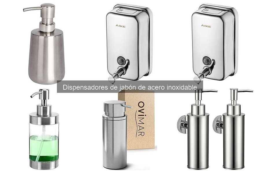 Precios Promedio de Dispensadores de Jabón de Acero Inoxidable