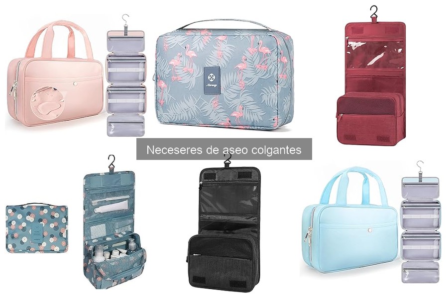 Precios y dónde comprar neceseres de aseo colgantes