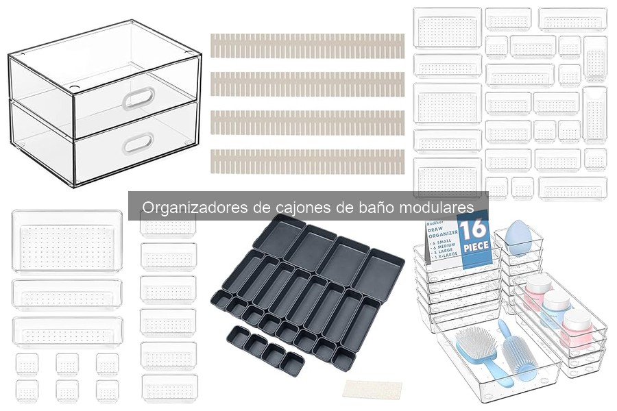 Preguntas Frecuentes sobre Organizadores de Cajones de Baño