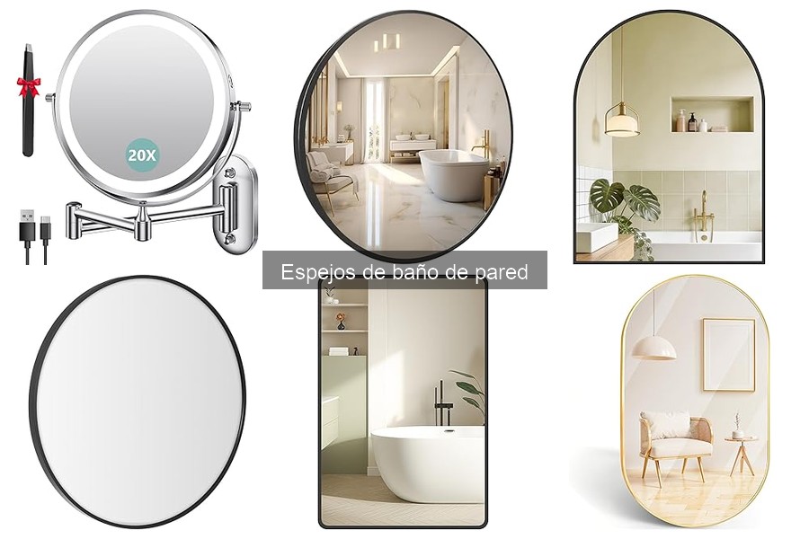 Problemas comunes al instalar espejos de baño de pared