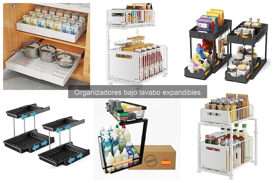 Problemas comunes al usar organizadores bajo lavabo expandibles
