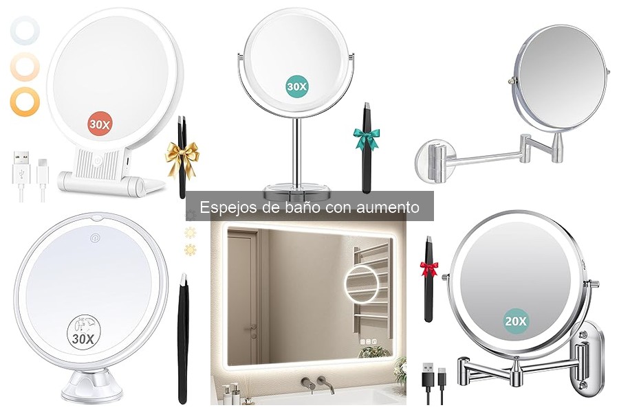 Problemas comunes al usar un espejo de baño con aumento