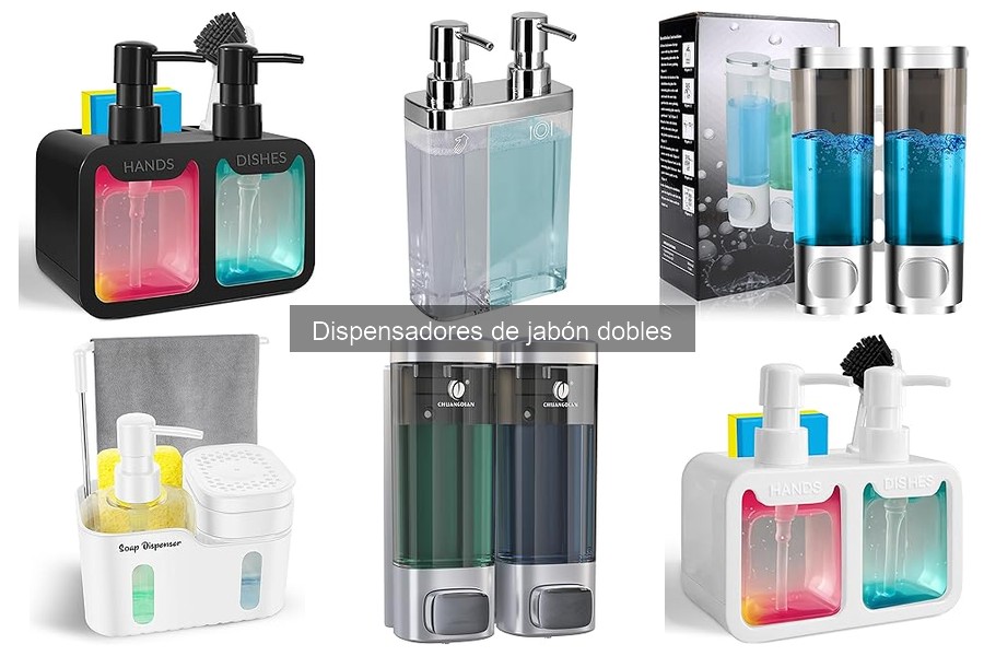 Problemas comunes con dispensadores de jabón dobles y soluciones