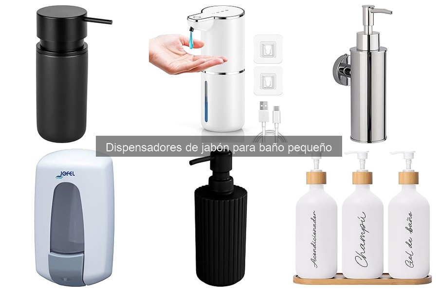 Problemas comunes con dispensadores de jabón en baños pequeños