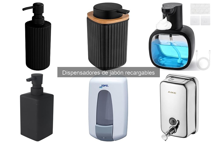 Problemas comunes con dispensadores de jabón recargables y soluciones