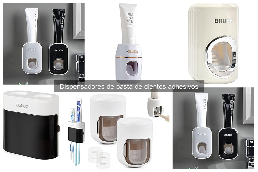 Problemas Comunes con Dispensadores de Pasta de Dientes Adhesivos