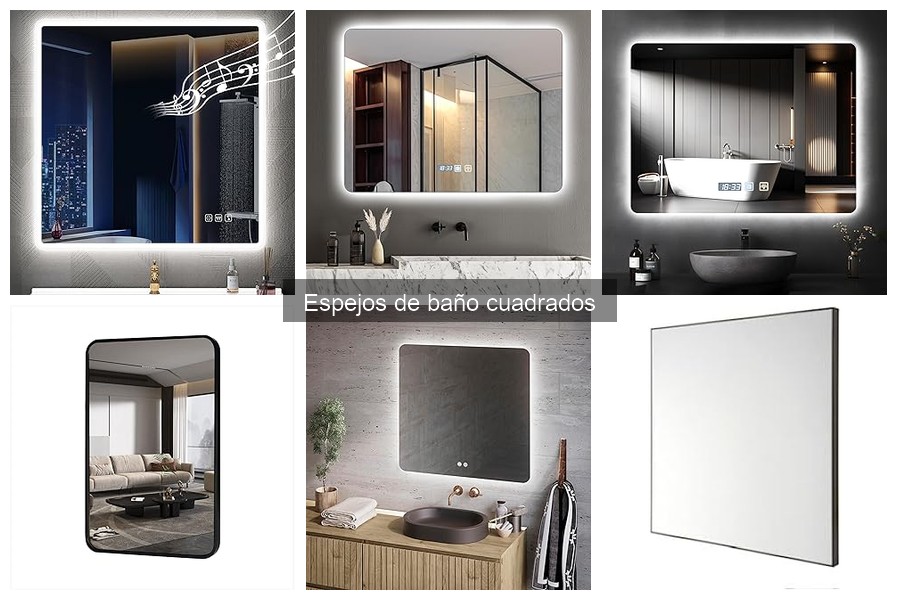 Problemas comunes con espejos cuadrados de baño y soluciones