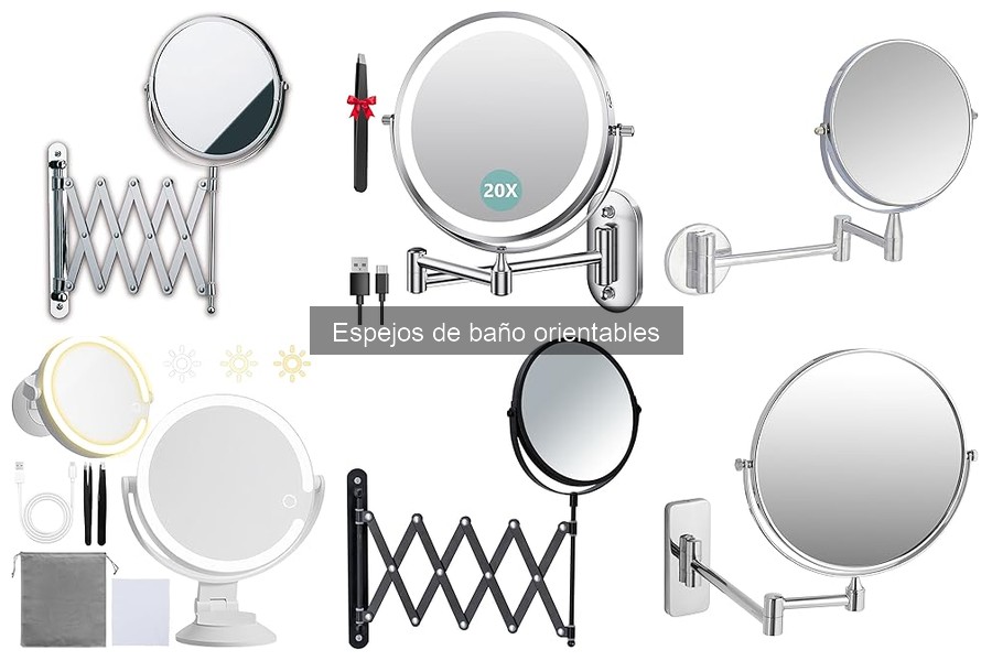 Problemas comunes con espejos de baño orientables y soluciones
