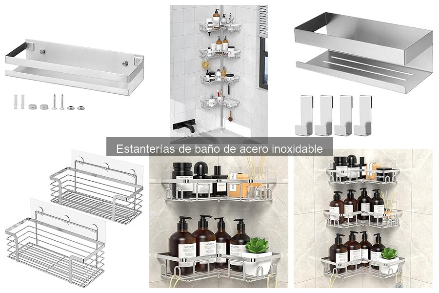 Problemas comunes con estanterías de baño de acero inoxidable