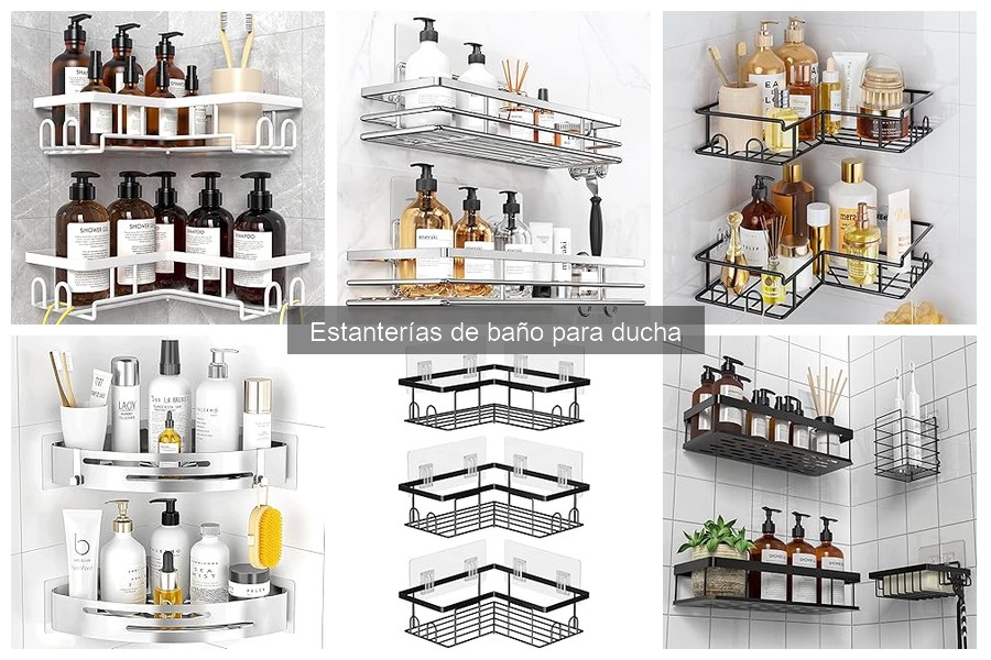 Problemas comunes con estanterías de baño para ducha