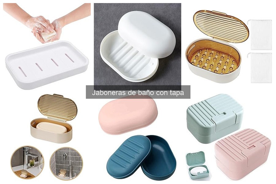 Problemas comunes con jaboneras de baño con tapa y soluciones