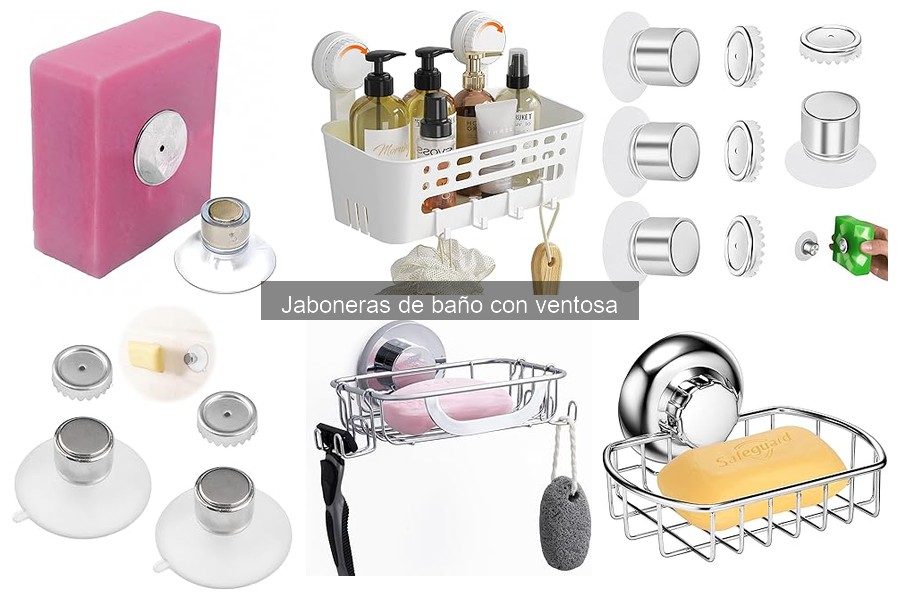 Problemas comunes con jaboneras de baño con ventosa