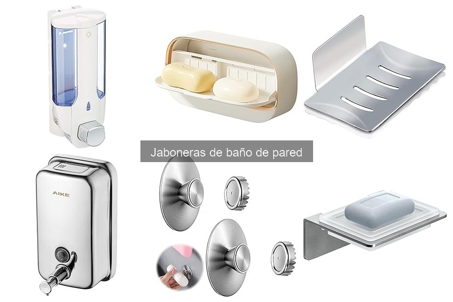 Problemas comunes con jaboneras de baño de pared y soluciones