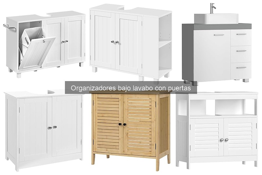 Problemas comunes con organizadores bajo lavabo con puertas