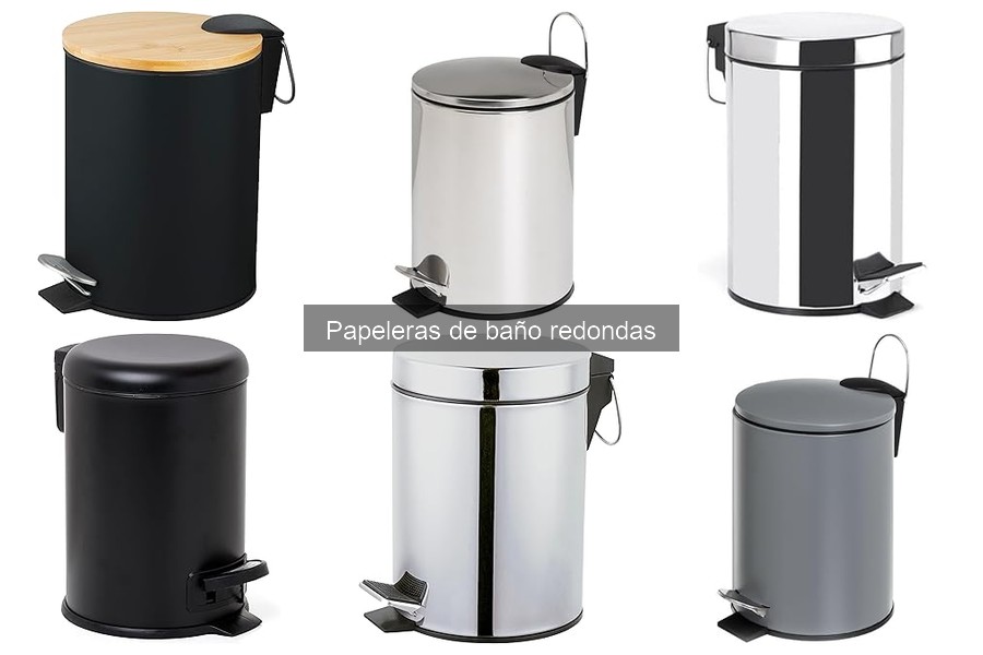 Problemas comunes con papeleras de baño redondas y soluciones