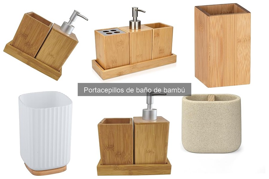 Problemas comunes con portacepillos de baño de bambú