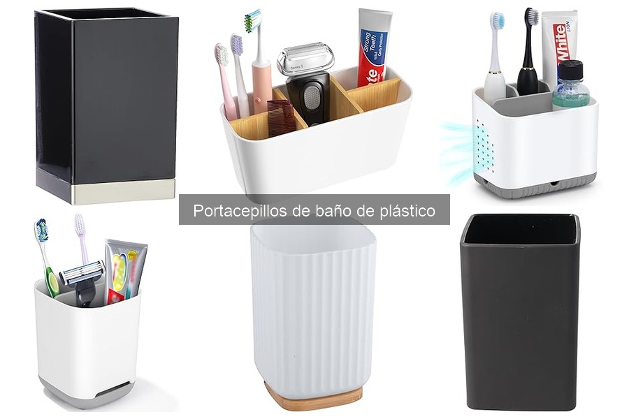 Problemas comunes con portacepillos de baño de plástico