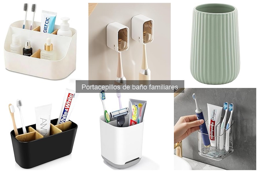 Problemas comunes con portacepillos de baño familiares