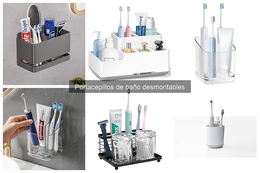 Problemas comunes con portacepillos desmontables y soluciones