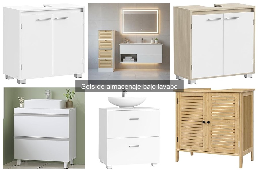 Problemas comunes con sets de almacenaje bajo lavabo y soluciones