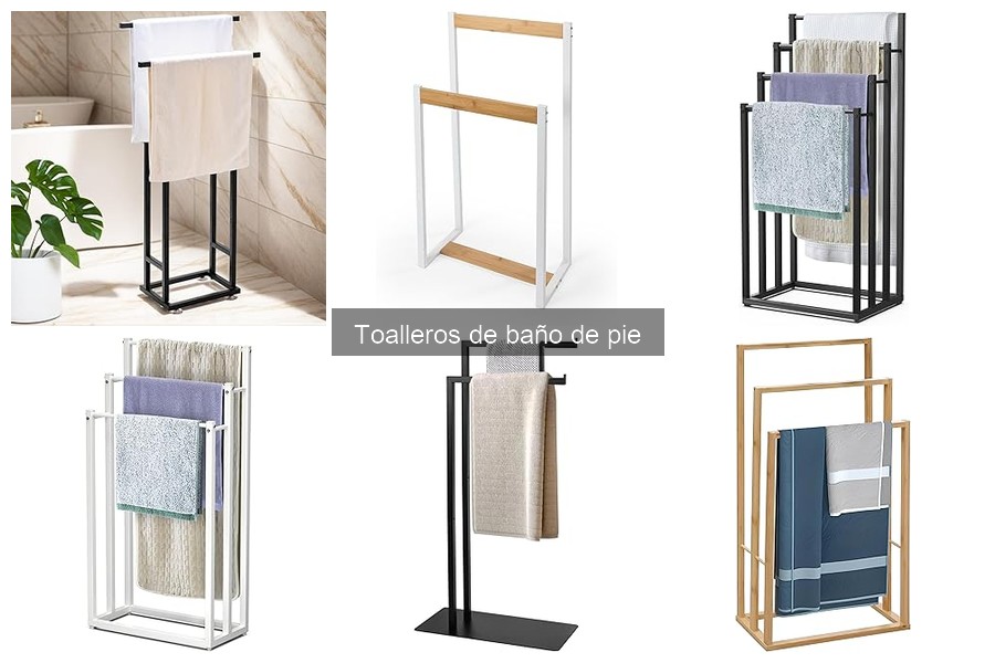 Problemas comunes con toalleros de baño de pie y soluciones