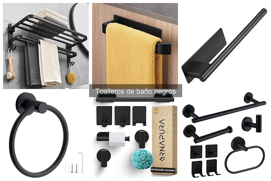 Problemas Comunes con Toalleros de Baño Negros y Soluciones