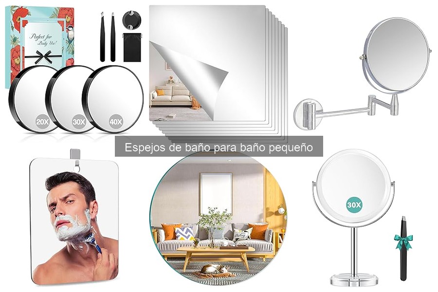Problemas comunes de espejos de baño en espacios pequeños