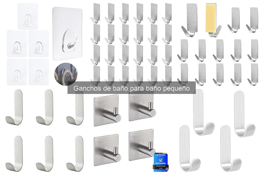 Problemas comunes de ganchos de baño y sus soluciones