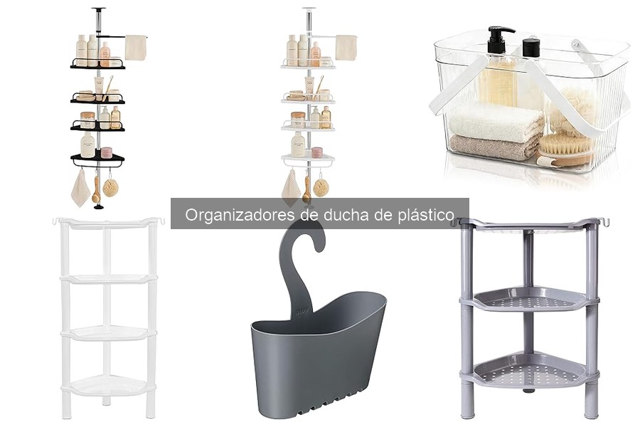 Problemas comunes de organizadores de ducha de plástico