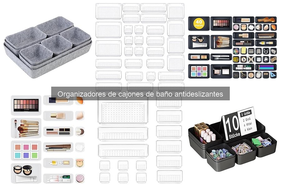 Problemas frecuentes con organizadores de cajones antideslizantes
