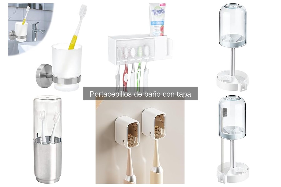 Problemas y soluciones al usar portacepillos de baño con tapa