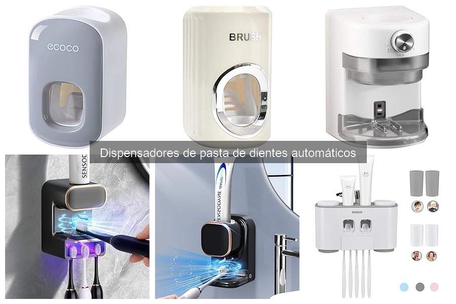 ¿Qué es un dispensador automático de pasta de dientes?