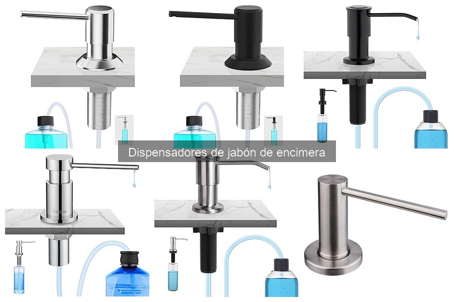 ¿Qué es un dispensador de jabón de encimera? Beneficios y más