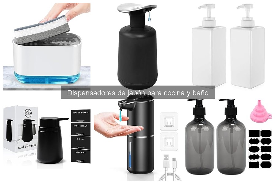 ¿Qué es un dispensador de jabón y cómo funciona?