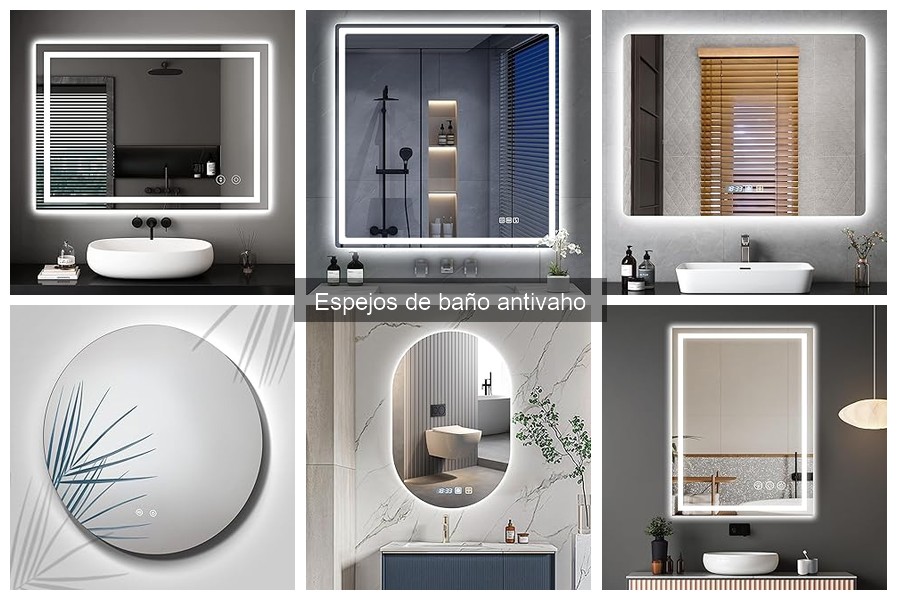 ¿Qué es un espejo de baño antivaho? Descubre sus características