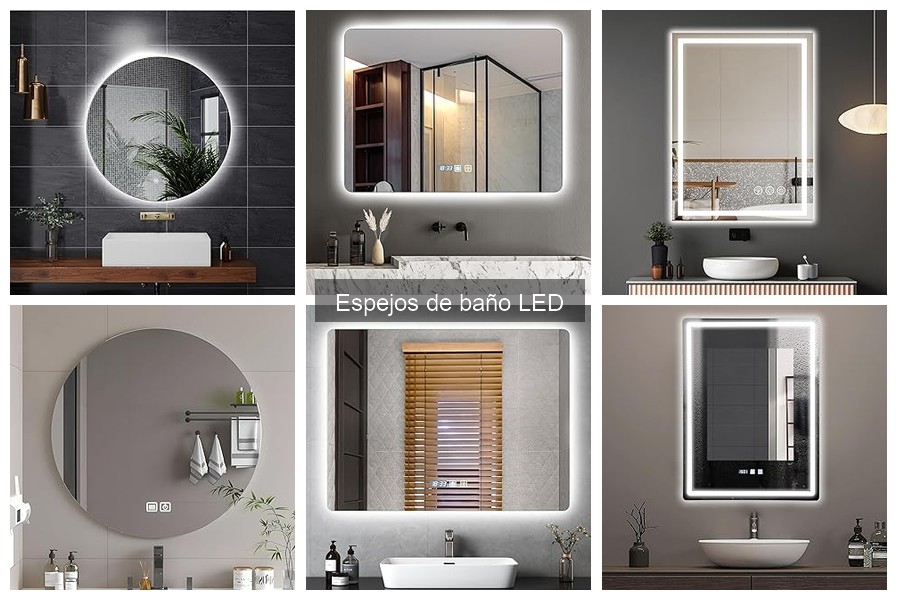 ¿Qué es un espejo de baño LED? Beneficios y características