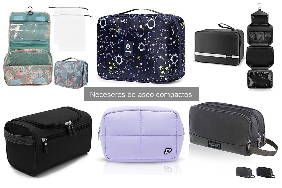 ¿Qué es un neceser de aseo compacto? Definición y características