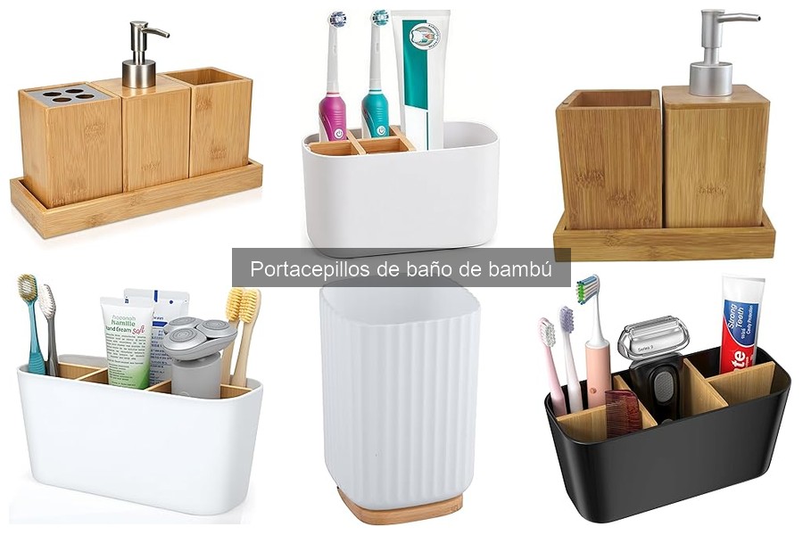 ¿Qué es un portacepillos de baño de bambú? Guía y características