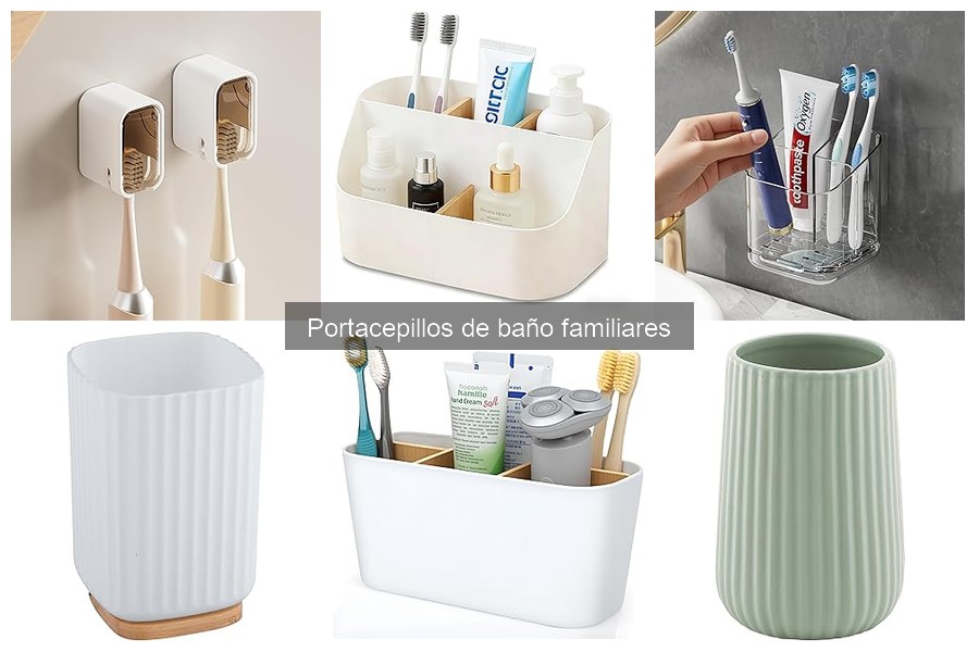 ¿Qué es un portacepillos de baño familiar? Guía informativa