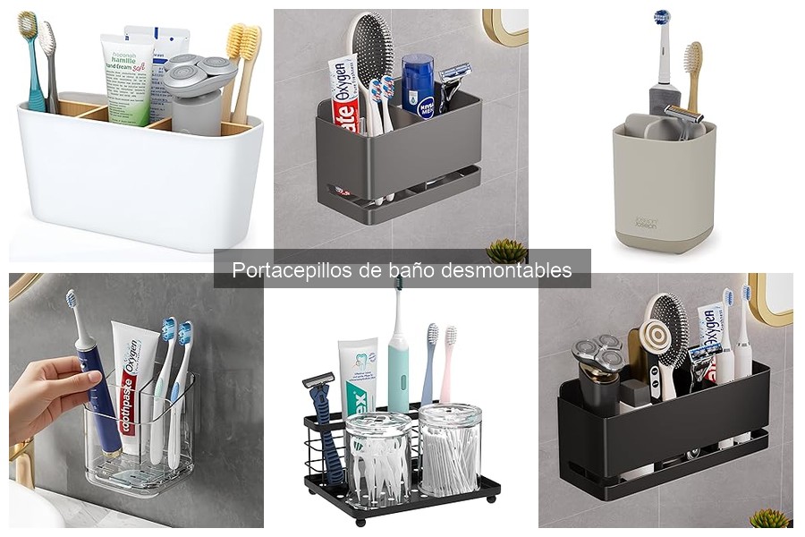 ¿Qué es un portacepillos desmontable? Guía informativa
