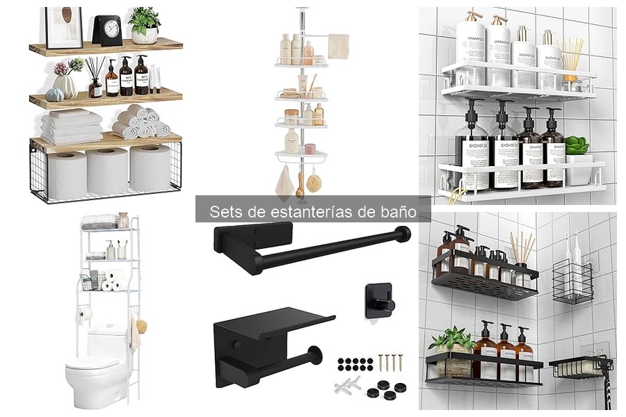 ¿Qué es un set de estanterías de baño? Guía rápida