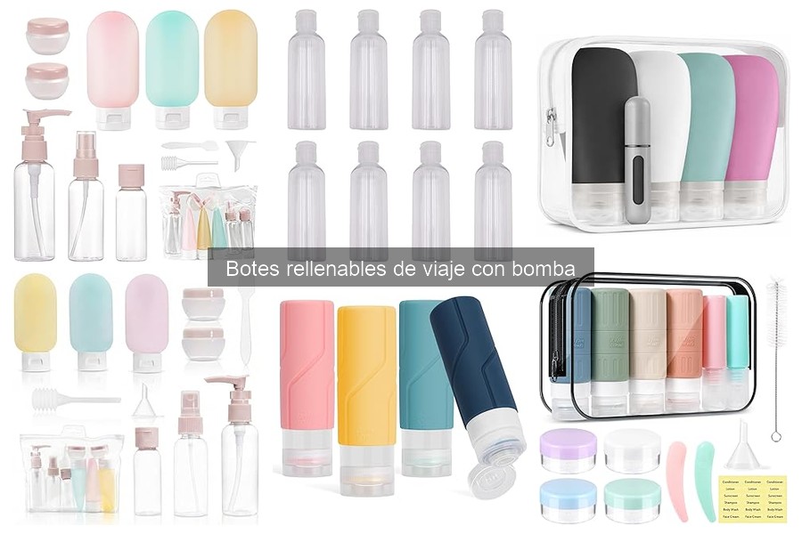 ¿Qué hacer si tu bote rellenable de viaje gotea?