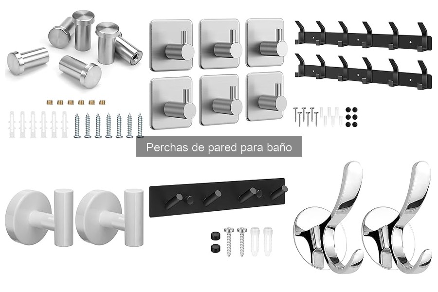 ¿Qué son las perchas de pared para baño? Descúbrelo aquí