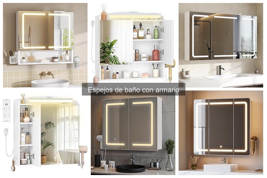 ¿Qué son los espejos de baño con armario? Ventajas y características