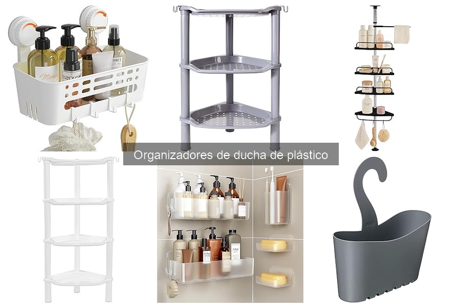 ¿Qué son los organizadores de ducha de plástico? Guía práctica